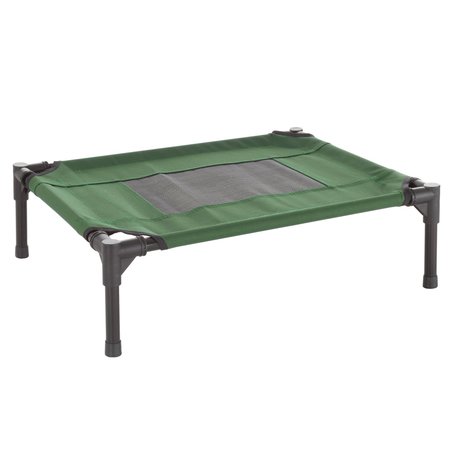 Pet Adobe Elevated Portable Pet Bed Cot-Style 24.5”x18.5”x7” for Dogs and Small Pets | Indoor/Outdoor 665155LJT